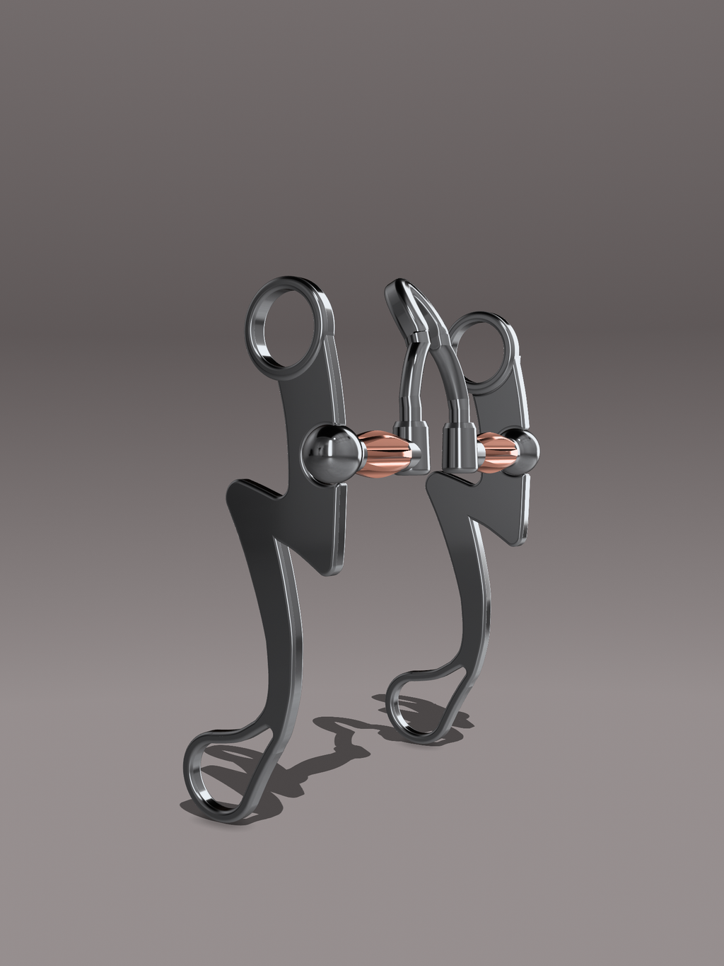 Lucky seven shanks with cathedral correction and paddle bars.